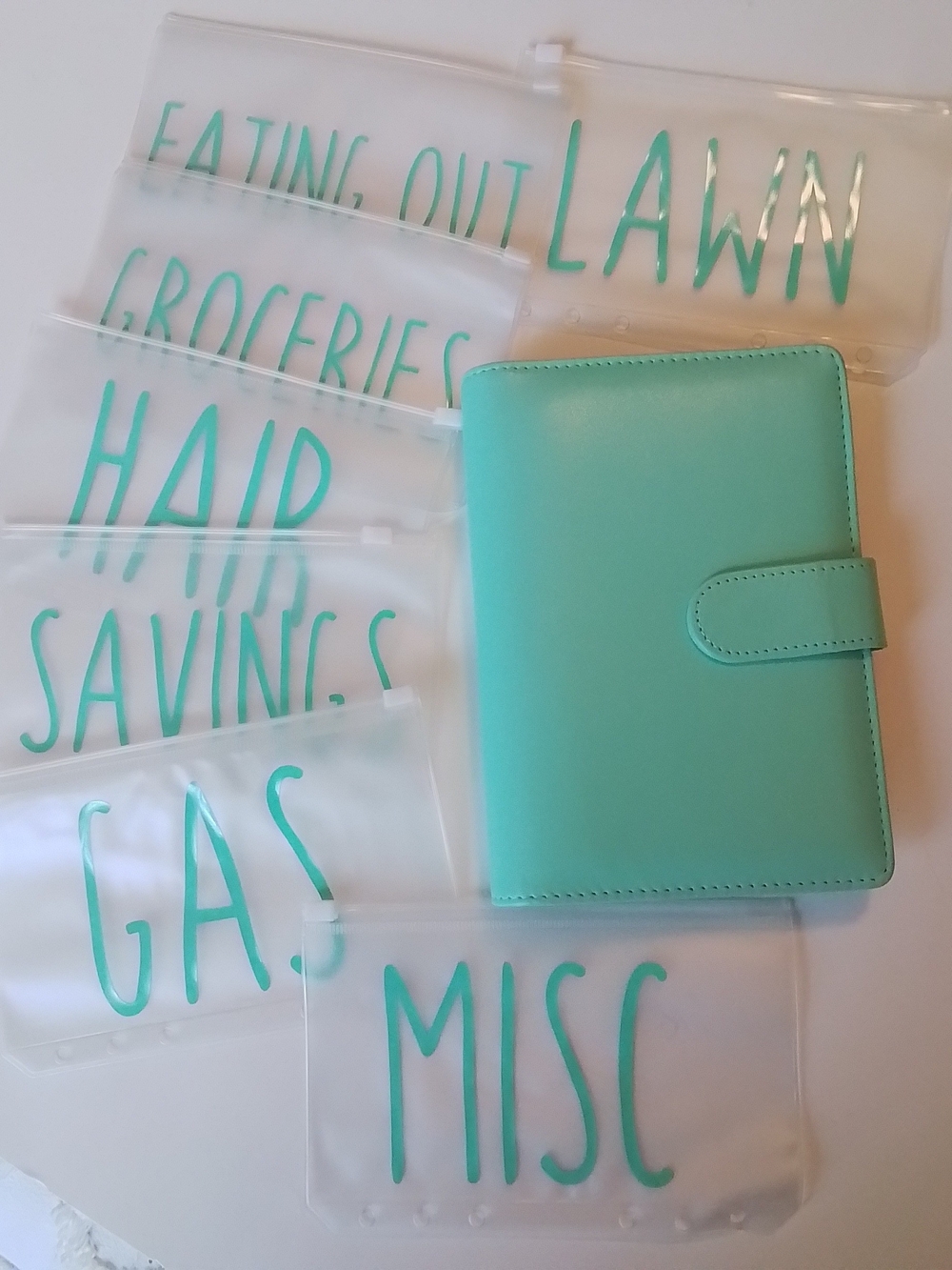 Mint Green Budget Binder
